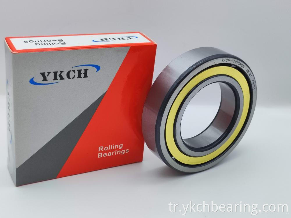 Açısal temas topu yatak 7210ACM Angular contact ball bearing 7210ACM